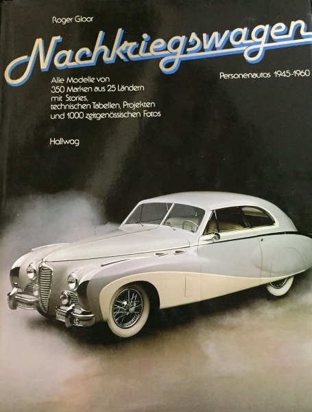 Gloor "Personenwagen - Klassische Wagen - Nachkriegswagen"  Automobile-History 1985 three volumes in slipcase (6672)